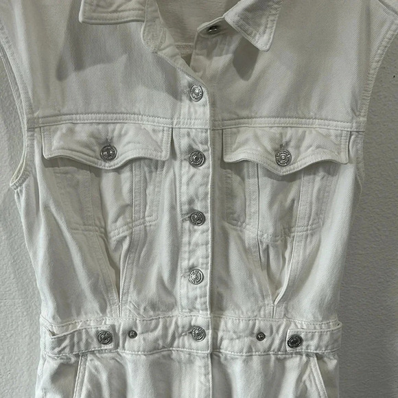 7 For All Mankind Sleeveless Balloon Romper, RTR - Picture 7 of 9